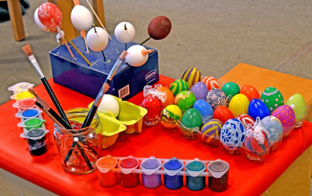 Wir basteln für Ostern