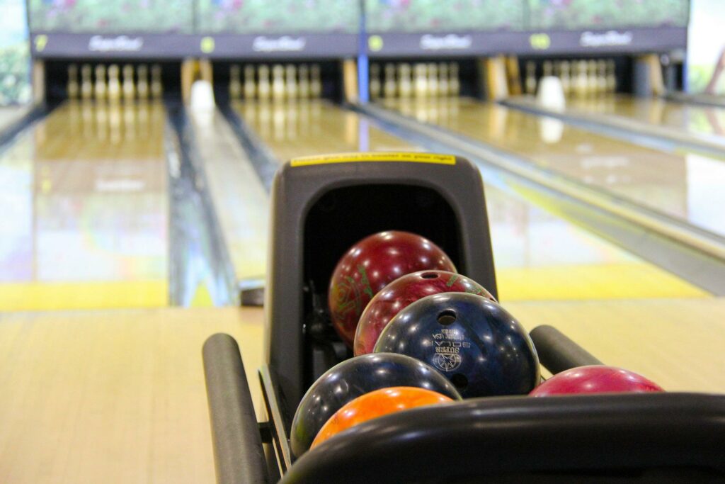 Bowling spielen