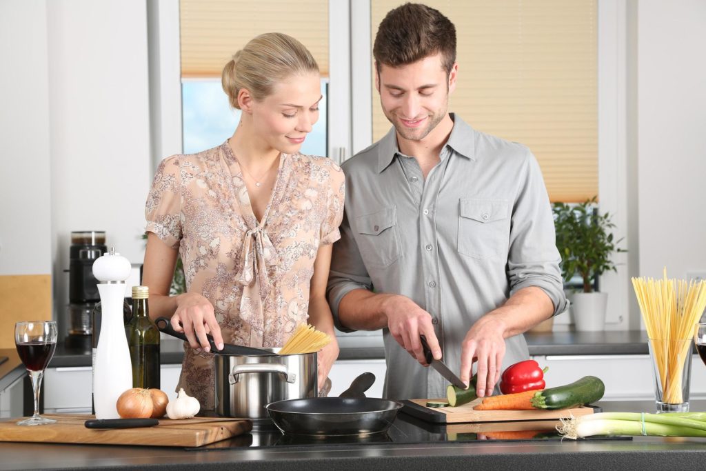 Wir kochen Blumenkohlsuppe