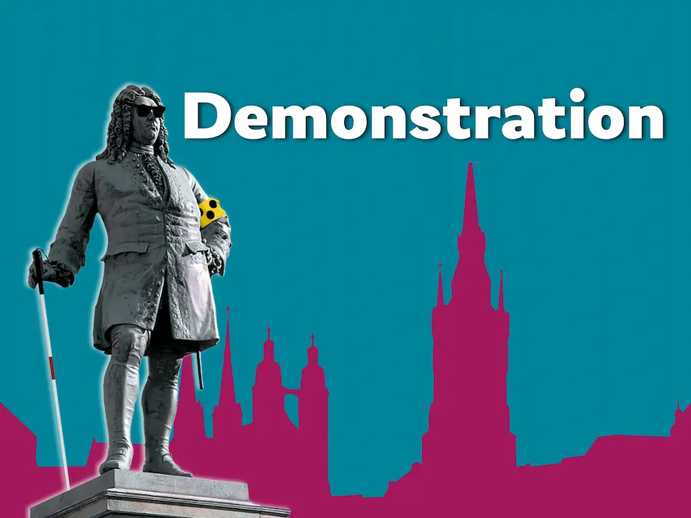 Demonstration (H)alle behindert? – Sachsen-Anhalt hat die Wahl!