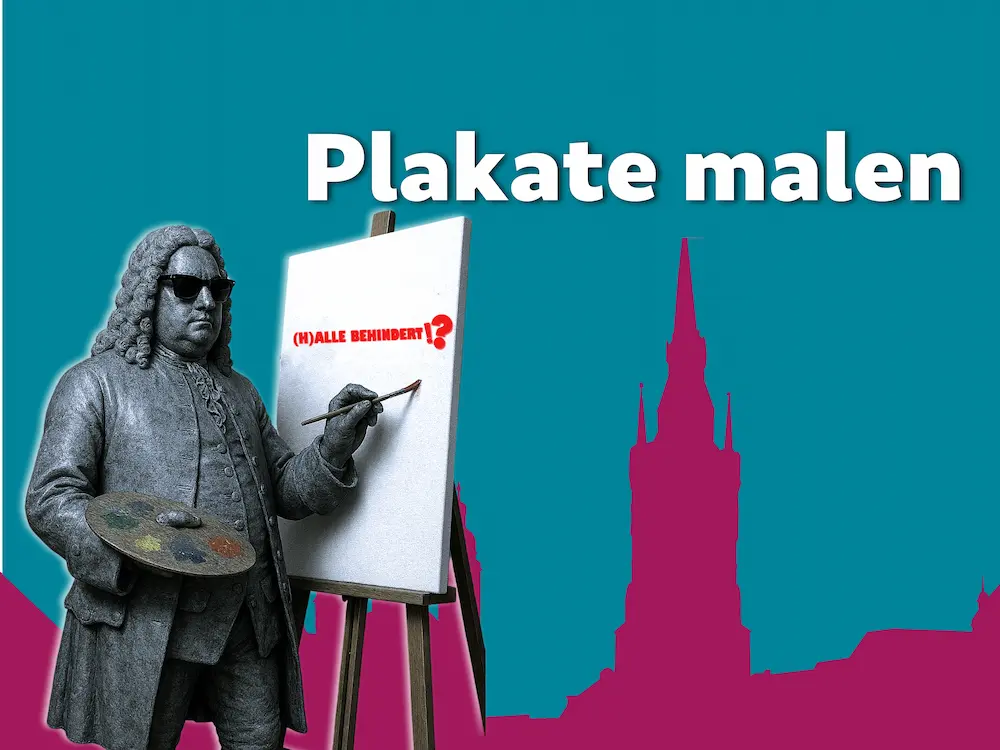 Wir gestalten Plakate und Transparente für die Demonstration am 5. Mai