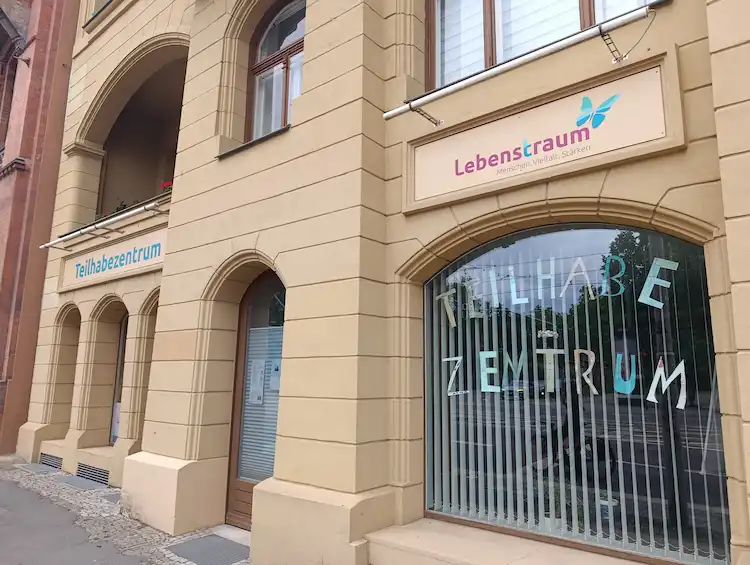 Eingang Teilhabezentrum