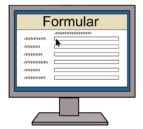 Formular am PC