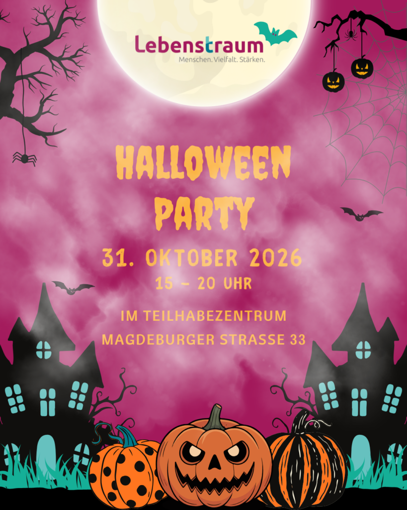 Halloween  Party im Teilhabezentrum!