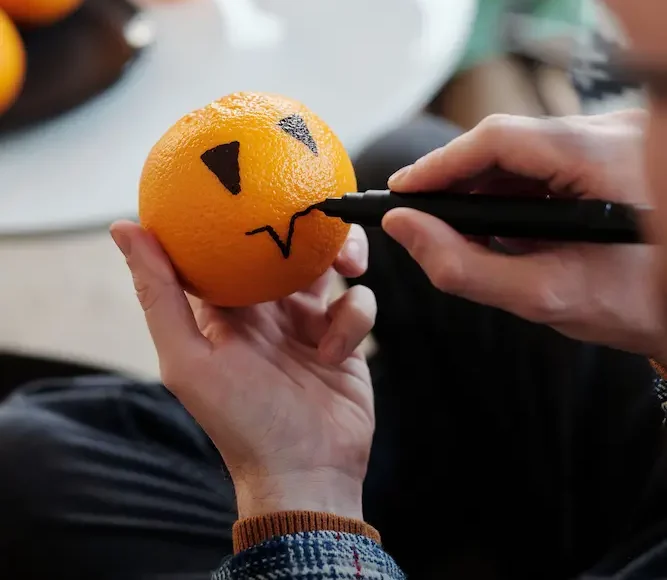 kürbis mandarine